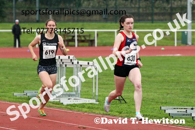 Women and Girls 800 metres, 2021 North Eastern Track and Field Champs., Middesbrough. Photo: David T. Hewitson/Sports for All Pics